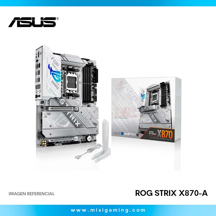 Motherboard Asus Rog Strix X870-A Gaming Wifi - Ddr5 - Am5 - White