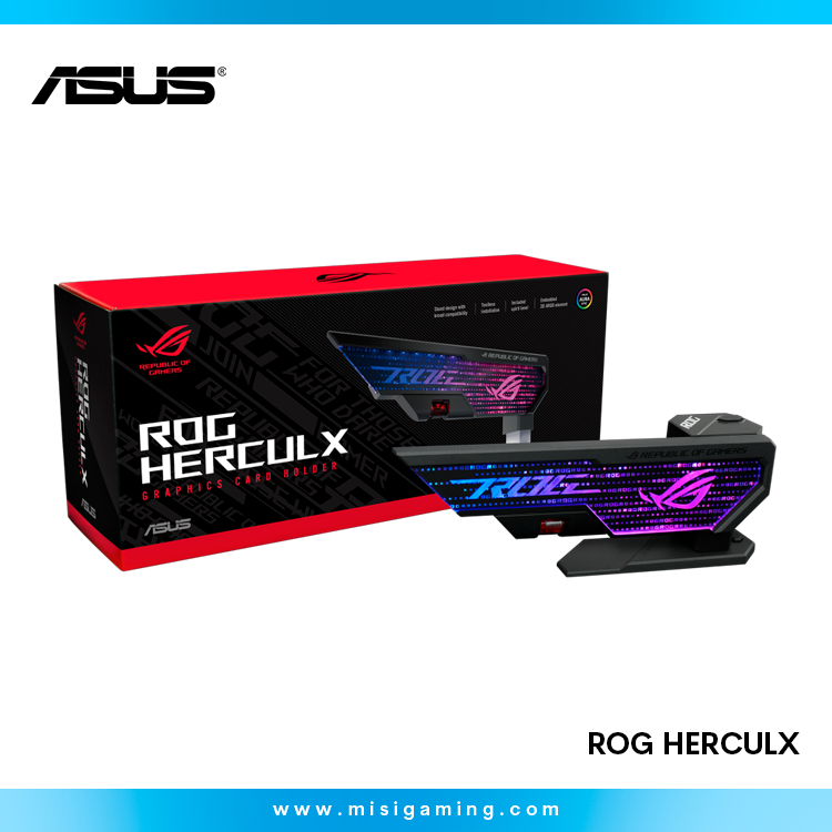 Soporte Para Grafica Asus Rog Herculx - RGB - Black
