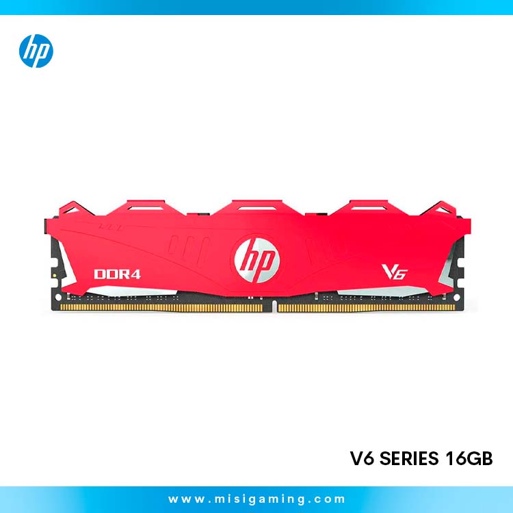 Memoria Ram Hp V6 Series 16Gb 2666Mhz - Ddr4 - Red