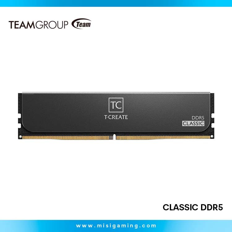 Memoria Ram TC T-Create 16Gb -6000Mhz - Clasic - Black- Intel Xmp -AMD Expo - Ddr5