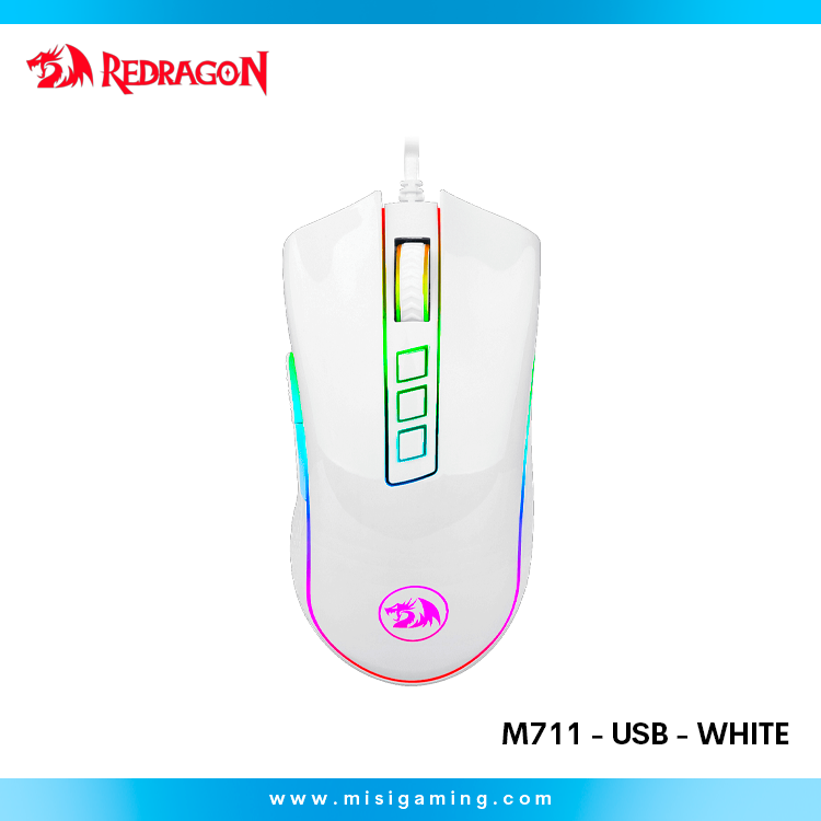 Mouse Redragon Cobra - M711 - Usb - White