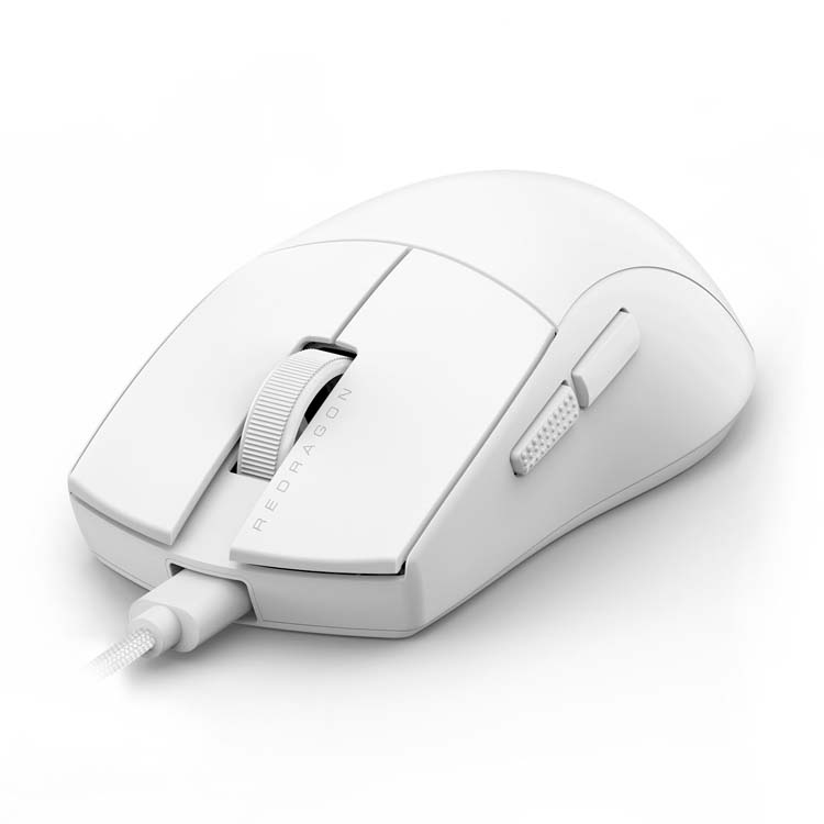 Mouse Redragon K1ng M724 - 1K Hz - Alambrico - White