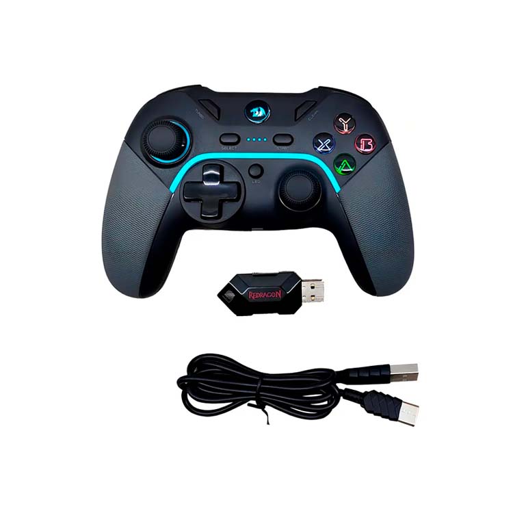 Mando Redragon Harrow Pro G808 -PRO - Wireless - Black