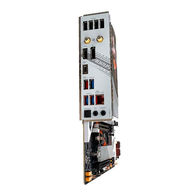 Motherboard Gigabyte B760M Aorus Elite Wifie6E -P Gen 5 - Intel Core Series - Ddr 5 - Anime