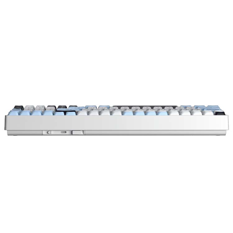 Teclado Mecanico Aula S100 Pro - Inalámbrico - (Light Blue - White - Black Purple) - Switch Brown