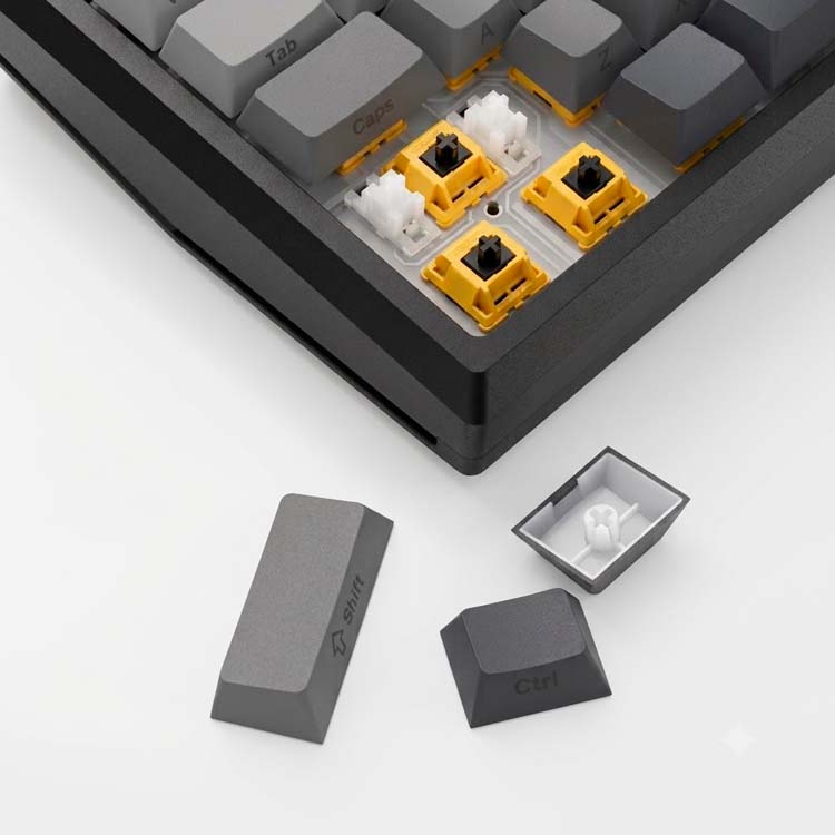 Teclado Mecanico Redragon Penumbra Pro - K687GG Pro - Tri Modes (2.4Ghz - BT- Usb ) - Switch Lion L - Black