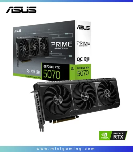 TARJETA DE VIDEO ASUS PRIME RTX 5070 OC EDITION 12GB GDDR7