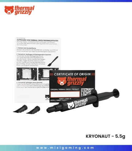 PASTA TERMICA THERMAL GRIZZLY KRYONAUT - 12,5  W/mK - 5.5G
